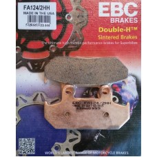 EBC Brakes Double-H Sintered Superbike Brake Pads Front - FA124/2HH